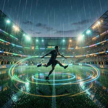 Messi on the Grass Messi on the Grass