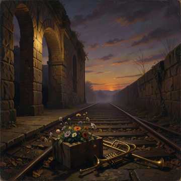 Neon Sunset on Platform 5