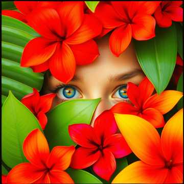 Ojos Tricolores de Fuego