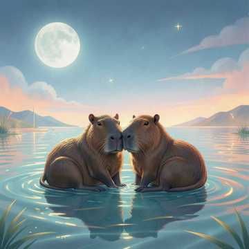 Amor de capivara