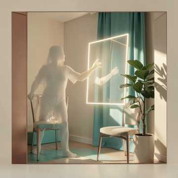 Porcelain Mirror