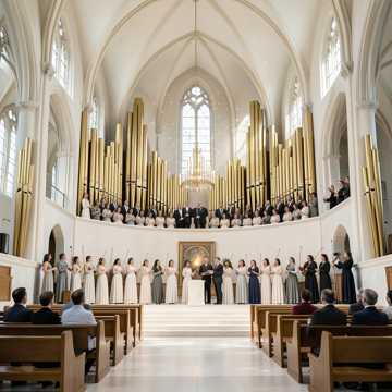 Here we are as one (choral)