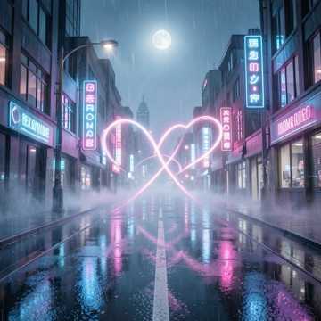 Neon Pulse Love