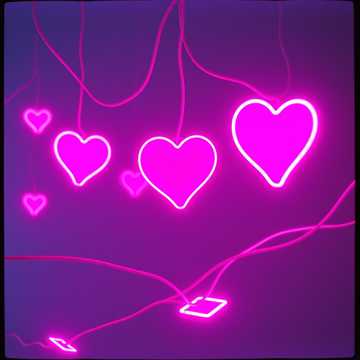 Neon Hearts