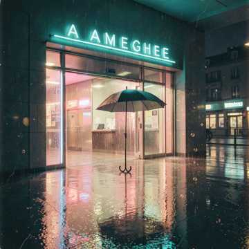 雨上がりの改札