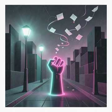 The fight