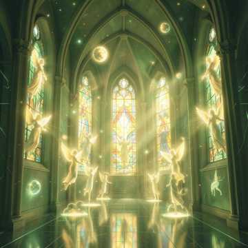 Santos de Luz Celestial