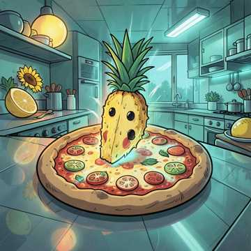 Pizza Ananas