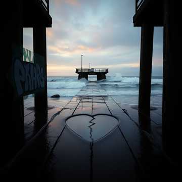 Muelle de dos mareas