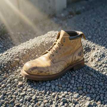 Boots On Gravel