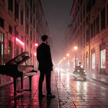 Mafia‑Klavier in Milano