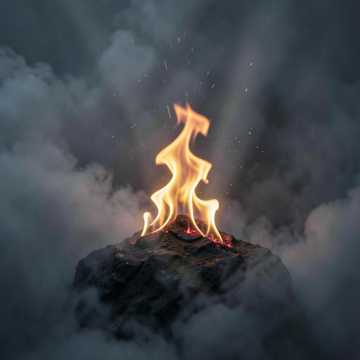 Feuer unter Nebel Feuer unter Nebel