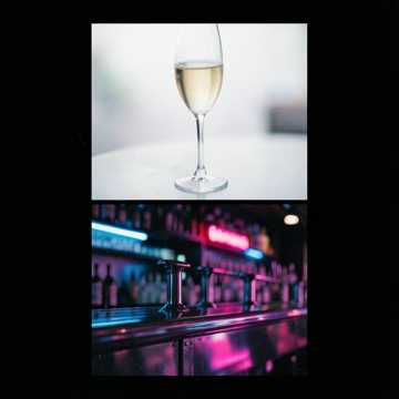Champagne Neon Groove