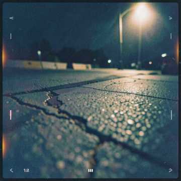 Cracked Sidewalk, Angie's Smile