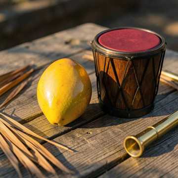 Tambor de Mango Tambor de Mango