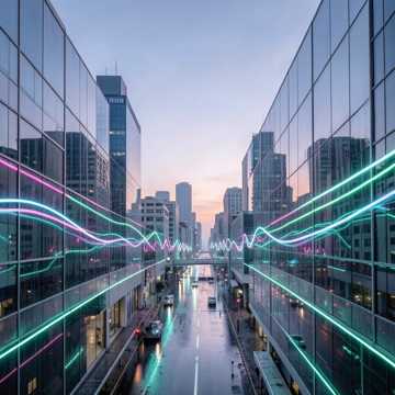 Pulse of the Neon Dawn