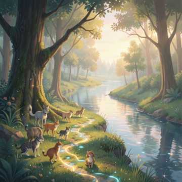 WHERE THE RIVER BENDS [Theme Song for The Riverbend Friends]