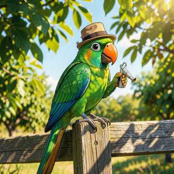 Charlie The Parrot