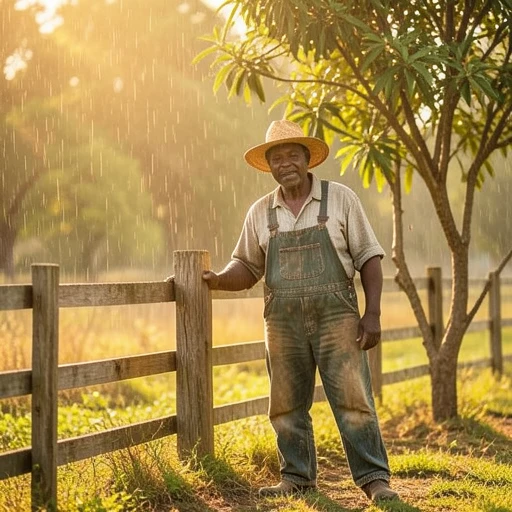 Old working man 