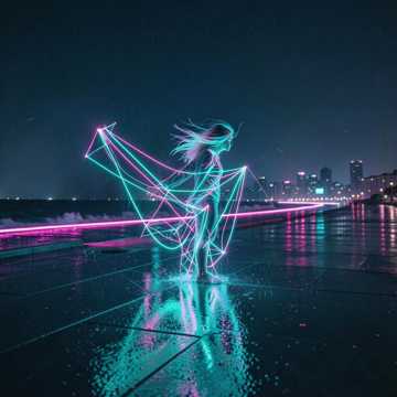 Neon Strings & Midnight Beats