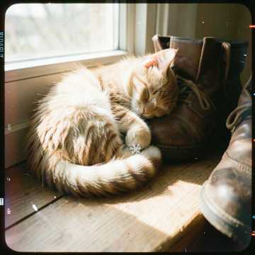 Маленький котёнок