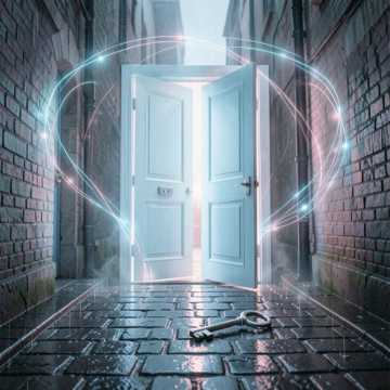 Blue Door Key
