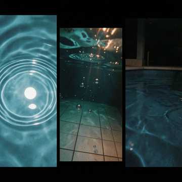 Piscine de nuit
