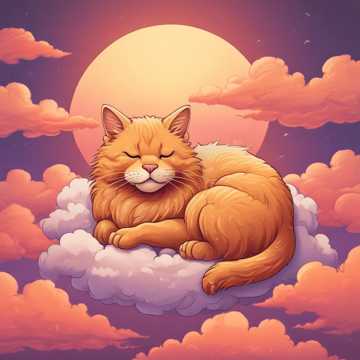 Simba the Chubby Cat