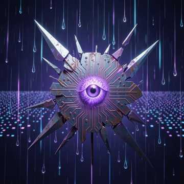 Neon Wolf Eclipse