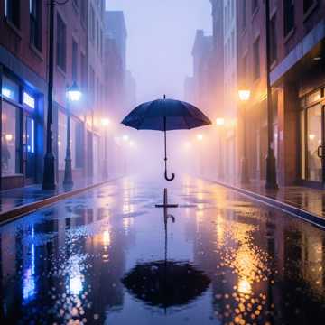 Rain In Slow Motion