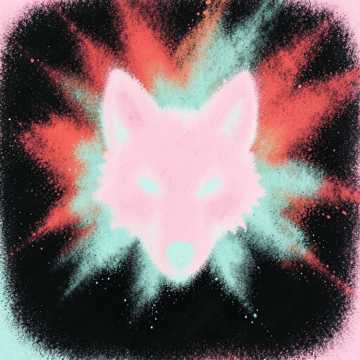 Moonlit Wolf