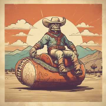 Burrito Caca Blues