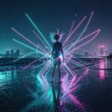 Neon Strings & Midnight Beats