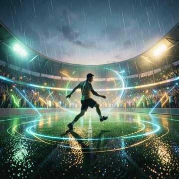 Messi on the Grass Messi on the Grass