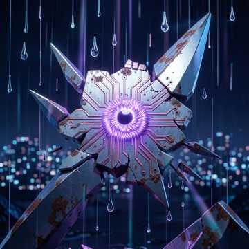 Neon Wolf Eclipse