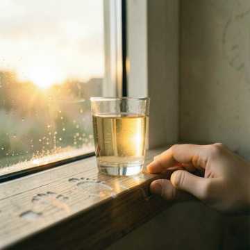 Glas im Licht