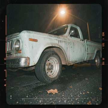 Dust on Old Pickup