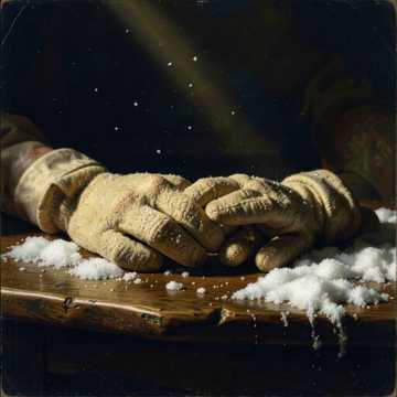 Hands in the Snow