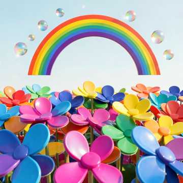 Rainbow Best Friends