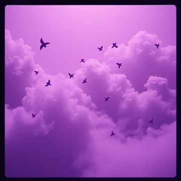 Purple paper people rap