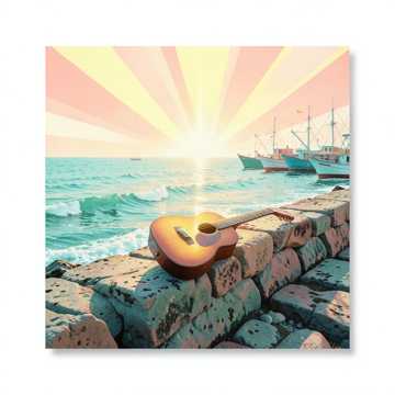 Mandolina Rock na Plaži