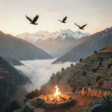 **Title: "Whispers of the Fire Mountains"**