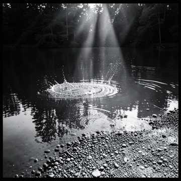 dream sequence water and dawn