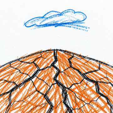 Parched Land  - water, water, water