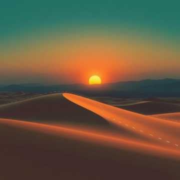 نغمات الصحراء المتراقصة