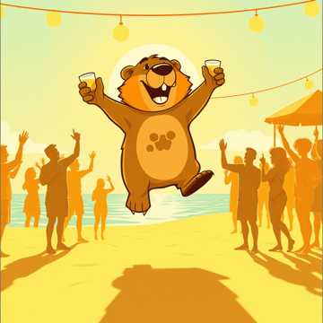 Biber, Bier und Sonnenschein