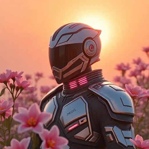 Matrix Floral Rising
