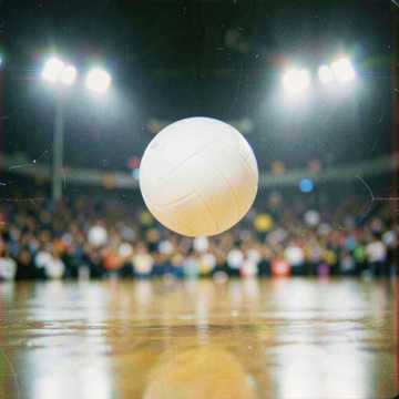 The Volleyball Be Flying