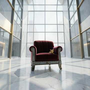 Schattenspiele im Glashaus