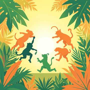 Jungle jungle animals